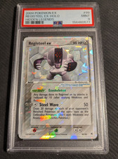 Pokémon Registeel EX 99/101 Hidden Legends Holo Rare PSA 9 Mint picture