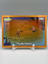 2025 Topps Chrome Spongebob The Mermalair Orange /25 #166 picture