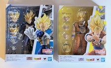 Bandai SH Figuarts Dragonball Z Son Goku and Vegeta Open Box Complete - Read picture