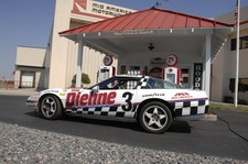 Cars 1993 chevrolet corvette dieline race car usa Art Print Poster 11x17 picture