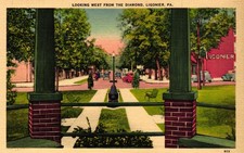 Lincoln Highway Pennsylvania - Looking West From The Diamond, Ligonier picture