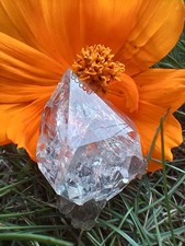 Herkimer 💎 With Ryder   🤩 On Druze Plate (Rare Piece) From NY  ❤️  picture