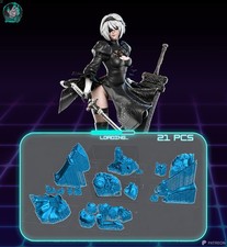 1:6 2B NieR Automata Fan Art UNPAINTED Resin Garage Kit picture