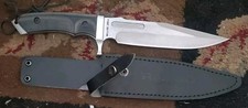 Rambo Last Blood Stallone Black Handle Bowie Knive Knife Rambo V NEW IN BOX picture