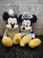 WDI MOG D23 Destination D Mickey 90th Birthday LE Mickey Minnie Plush picture