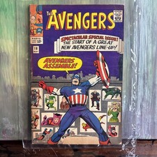 Avengers #16 VG/4.0 Marvel 1965, 3rd Kang Scarlet Witch Hawkeye Quicksilver Join picture