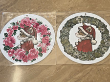 Yuko Higuchi Paper Christmas Ornament Green & Red 2Set Takashimaya Collab picture