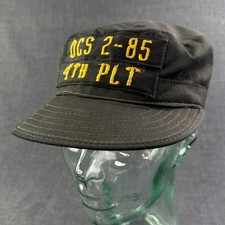 1985 US Army Military Hat Cap OCS Officer Candidate School 4th Platoon Arcco VTG picture