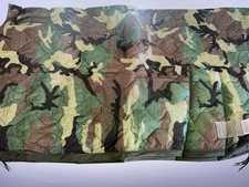 USGI Authentic Poncho Liner/Woobie Woodland Camo US MIL Issue New picture