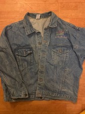 International Association Of Machinists And Aerospace Workers Denim Jacket SZ XL picture