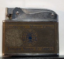Vintage Blue Bell International Penguin Advertising Lighter picture
