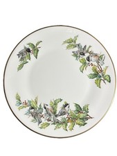 Boehm Fine Bone Porcelain Chickadees and Holly 10.75