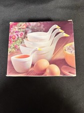 Vintage 1991 J.S.N.Y. Melamine Nesting Geese Measuring Cups SET Of 4 RARE NOS picture