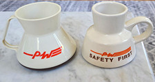 Safety First Vintage 1987 Spill-Resistant Ceramic Coffee Mug Wide Non-Skid Base picture