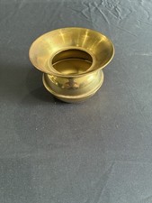 SMALL VINTAGE BRASS SPITTOON/CUSPIDOR  MADE IN INDIA FROM 1970s picture