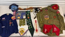 Vintage Boy Scouts of America BSA Mixed Patch /handkerchiefs  Lot 1960s 70’s picture