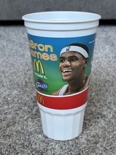 LEBRON JAMES 2004 MCDONALD’S COCA COLA SPRITE PROMO COLLECTOR CUP RARE picture