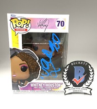 NAOMI ACKIE SIGNED AUTOGRAPH  POP 70 WHITNEY HOUSTON BECKETT BAS picture