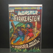 🛑ITEM HAS MOVED SEE DESCRIPTION🛑 Monster of Frankenstein #5 1973 Marvel KEY IS picture