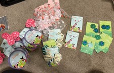 HUGE DISNEY Bundle Minnie Necklace Headbands Earrings Bows All Brand New picture