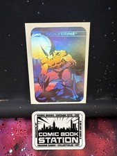 Wolverine Holo #MH4 1990 Marvel Comics Chase X-Men Vintage Series 1 Impel KD picture
