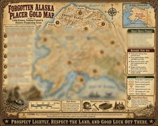 113 Lost and Forgotten Gold Placers in Alaska Map - Best Locations Revealed picture