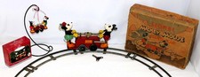 EX BXED SET:DISNEY1934 LIONEL MICKEY MOUSE HAND CAR+8 SECTION 2-RAIL TRACK+KEY+ picture