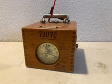 Antique Early Original Plasschaert Mechanical Pigeon Racing Timer Clock picture