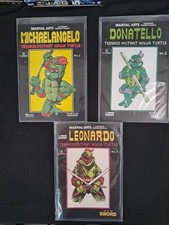 Ninja Turtles TMNT #2,#3,#5 Martial Arts Training Manual 1986 Solson picture