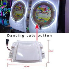 1Pcs Arcade Machines Video Games Music Dancing Mai Mai Machine Parts Push Button picture