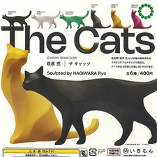 Art Univ. Techni Colour The Cats Capsule Toy 6 Types Full Comp Set Gacha New picture