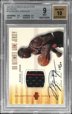 2001-02 UD ULTIMATE COLLECTION BUYBACKS 13/20 #138 MICHAEL JORDAN BGS 9 picture