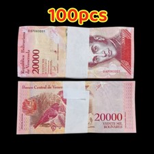 100Pcs, Brand New Venezuela 20000 Bolivar Fuerte, Random Year, P-99, UNC picture