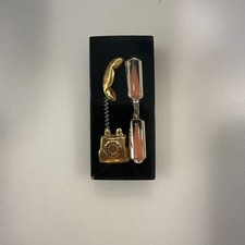 Vintage Antique Hour Glass With Phone Design  picture