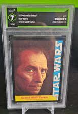 Vintage 1977 Star Wars Wonder Bread #6 Grand Moff Tarkin DEGREE 7 Peter Cushing picture