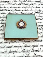 Vintage WWll British Royal Engineers Sweetheart Woman’s Compact Made In England picture