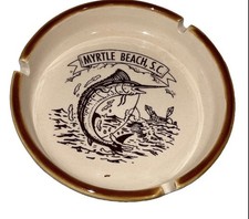 Cute Vintage Myrtle Beach Souvenir Ashtray 5