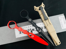 Benchmade 176BKSN SOCP® Combo Dagger Black Sheath Black/Red 440C Steel Fixed Bla picture