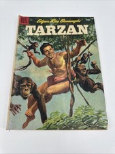 TARZAN #70 Dell Comics 1955 EDGAR RICE BURROUGHS 10c Cover Fast Shipping picture