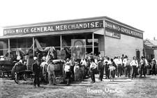 General Merchandise Store Binger Oklahoma OK - Reprint picture