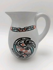 The Dale Faulstich Collection Ceramic Water Pitcher Pacific NW Tribal Art Sequim picture