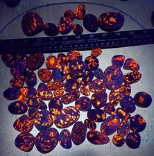 Fluorescent Sodalite Rocks 3 lb lot Yooperlike Stones Lake Michigan Wi picture