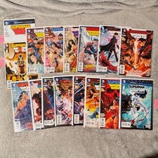 Superman Wonder Woman DC Comics New 52 Iss #1-13 + 2 Variants & Annual 1 Lot 16 picture