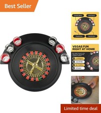 Boozy Shot Glass Roulette Game Set - 6 Glasses, 2 Balls - Perfect for Parties picture