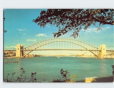 Postcard Syndes famous Harbour Bridge Sydney Australia picture