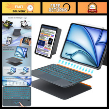 iPad Air 11 inch Case with Keyboard (M4/M3/M2, 2026/2025/2024), Pro 11, iPad A16 picture