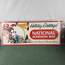 VTG National Bohemian Beer “Holiday Greeting From the Land of Pleasant Living” picture