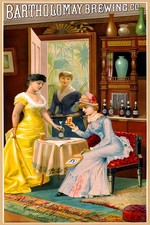 Bartholomay Brewing Co 🎨 Vintage Style Poster - 24x36” Hi-Res💎 Print - 200 picture