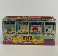 M&M’S Christmas Village Series Diner #4 Tin Canister Limited Edition 1996 NOS picture