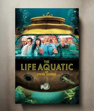 The Life Aquatic with Steve Zissou 8x12 Metal Movie Poster Sign picture